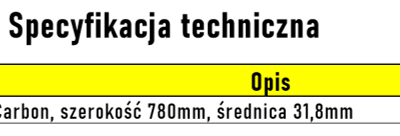 Kierownica Syntace Vector Carbon